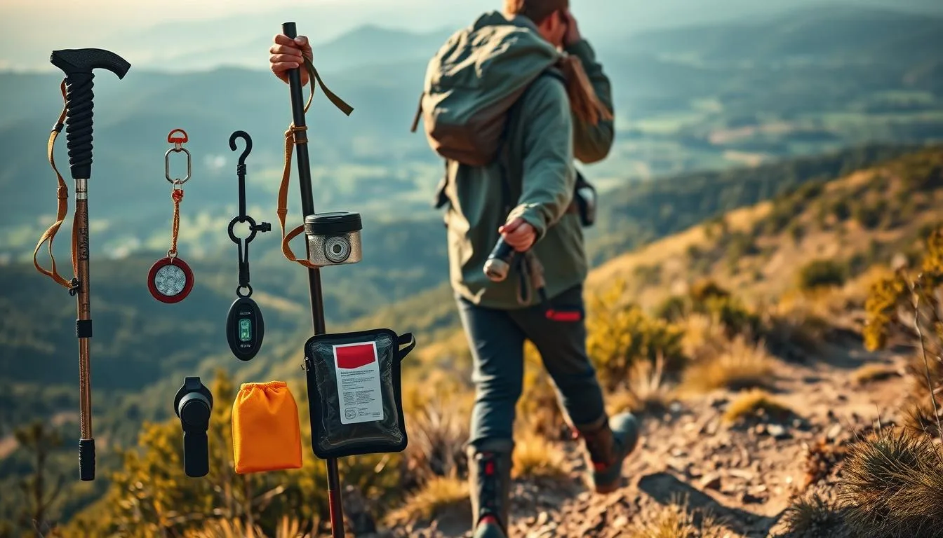 Budget hiking gear for safety