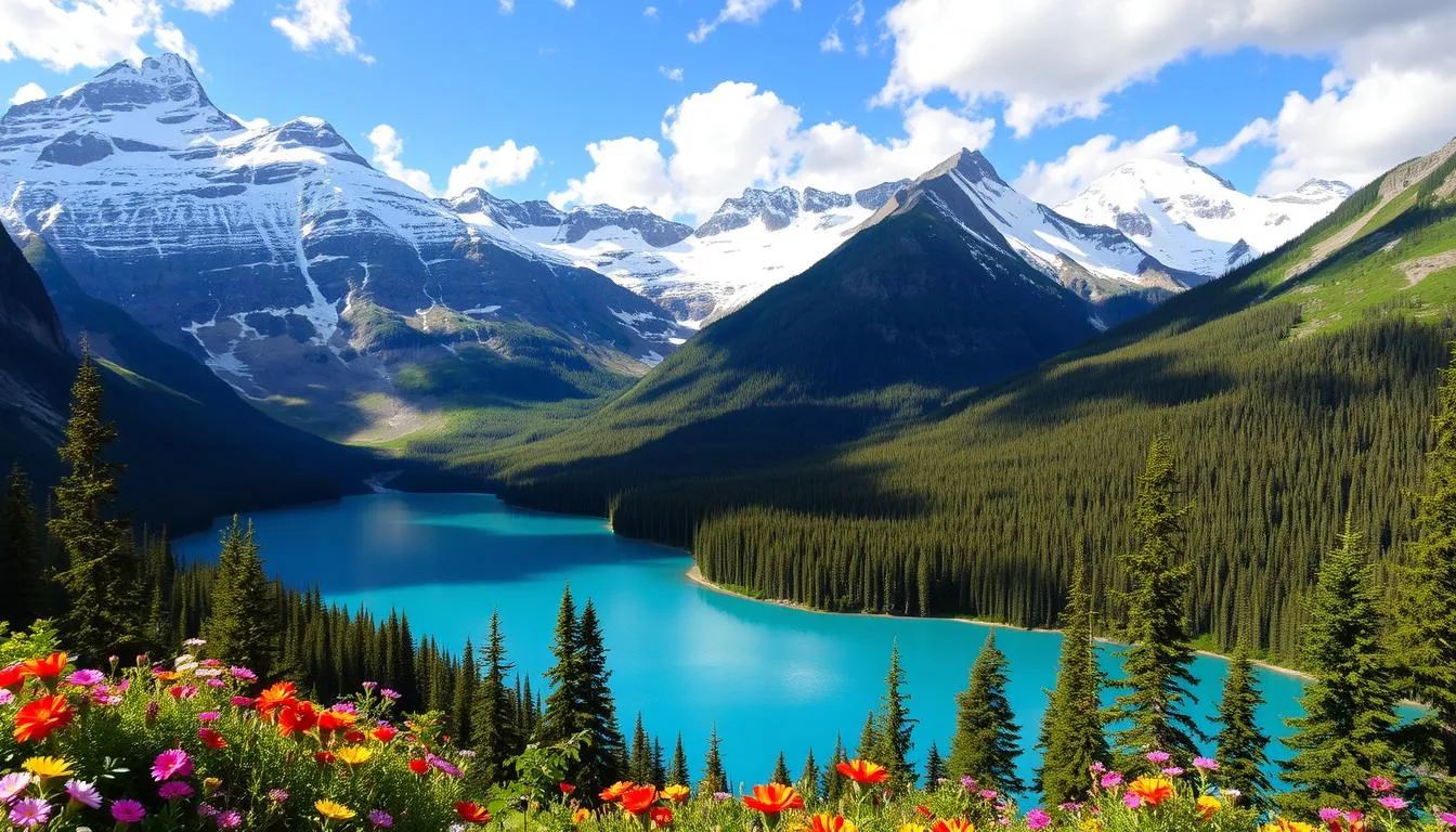 Canadian Rockies Scenic View