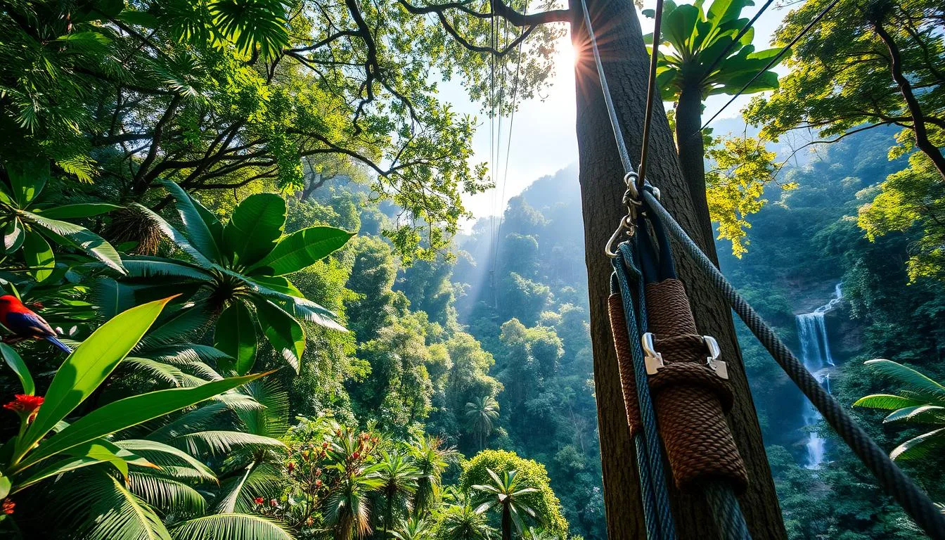 Costa Rica Rainforest Ziplining Adventure