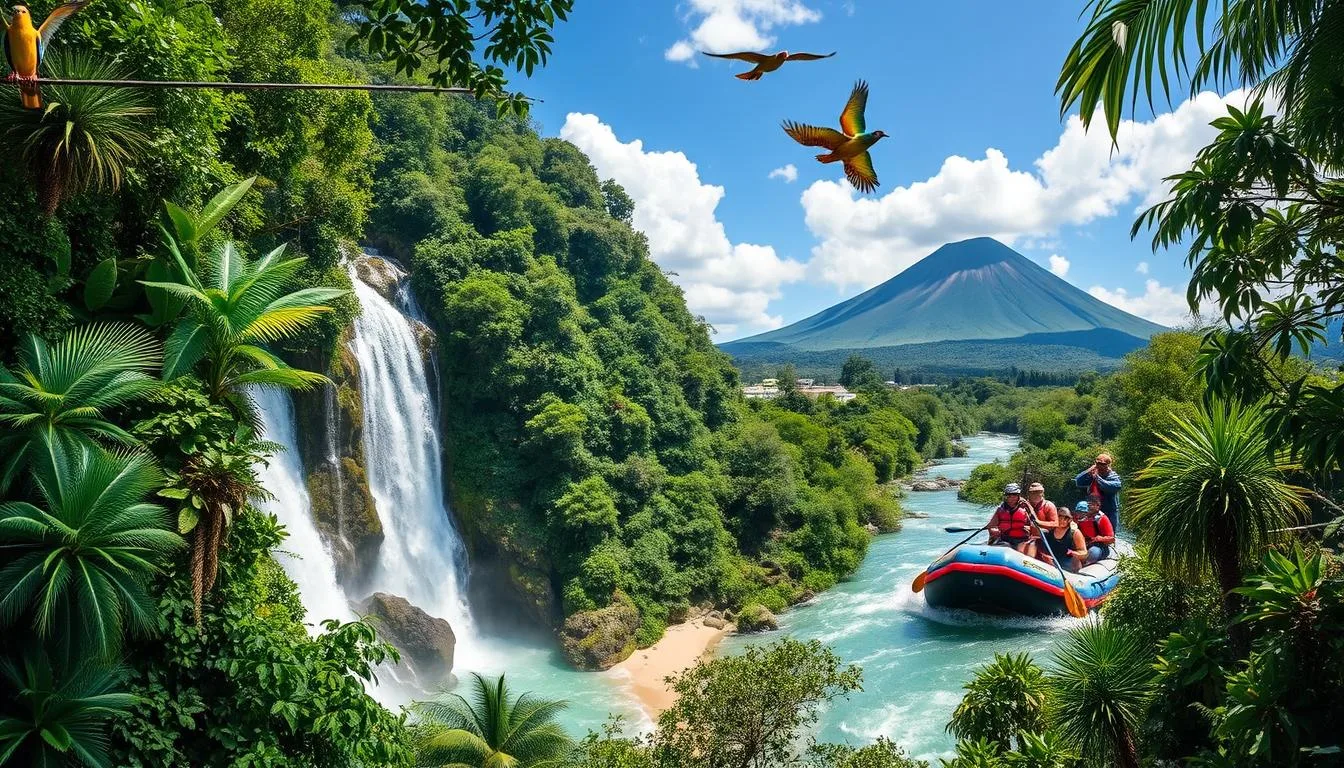 Costa Rica adventure tourism