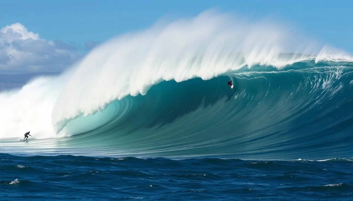 Extreme Sports at Jaws, Hawaii