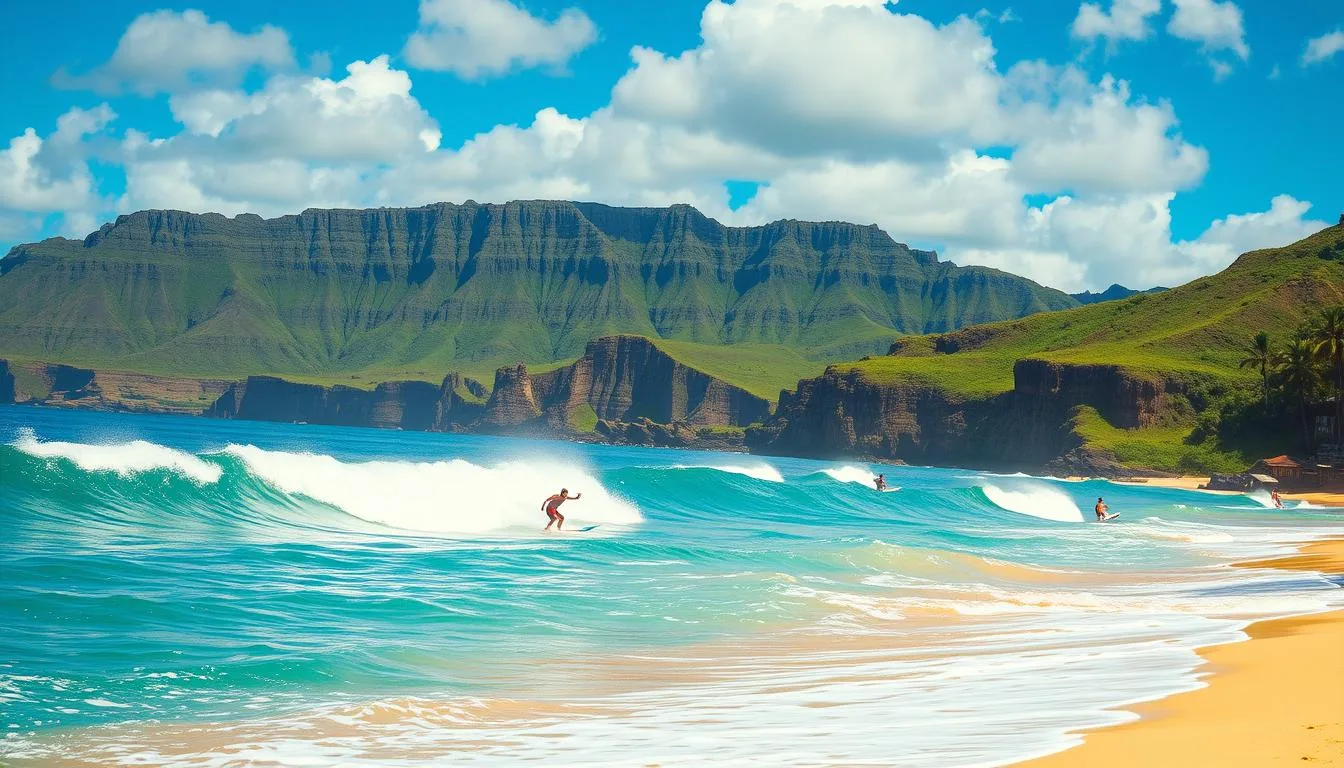 Hawaii surfing hotspots