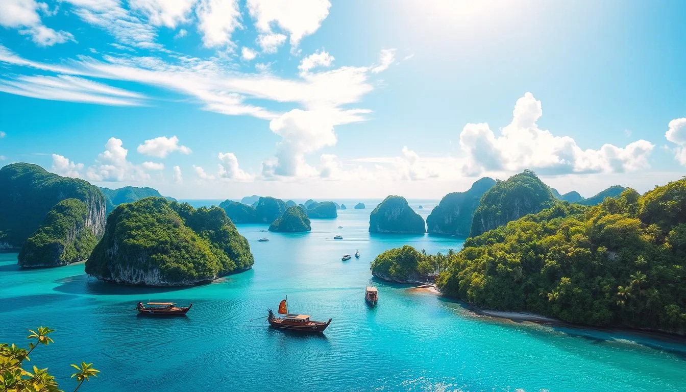 Island hopping adventures in Southern Thailand
