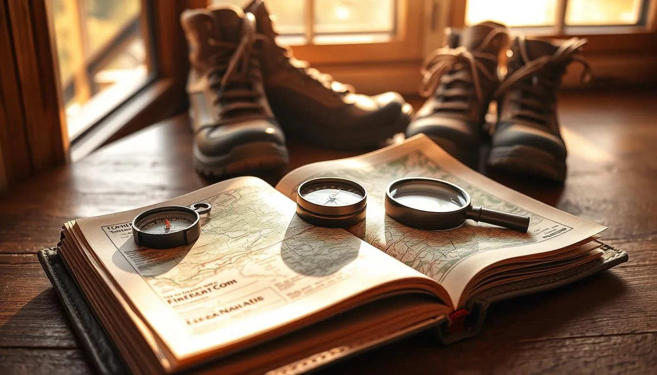 Navigation tools for hiking