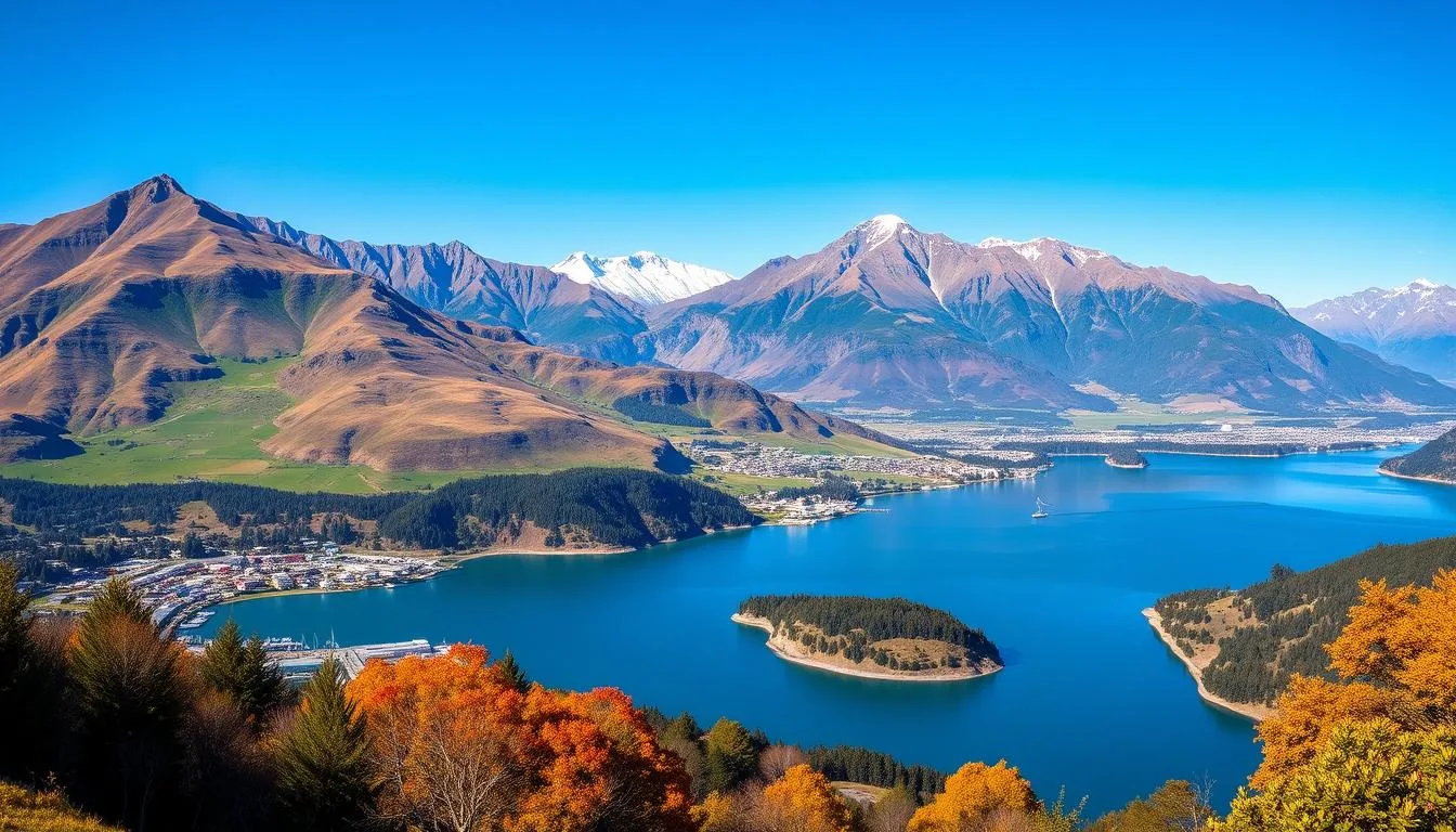Scenic View of Queenstown