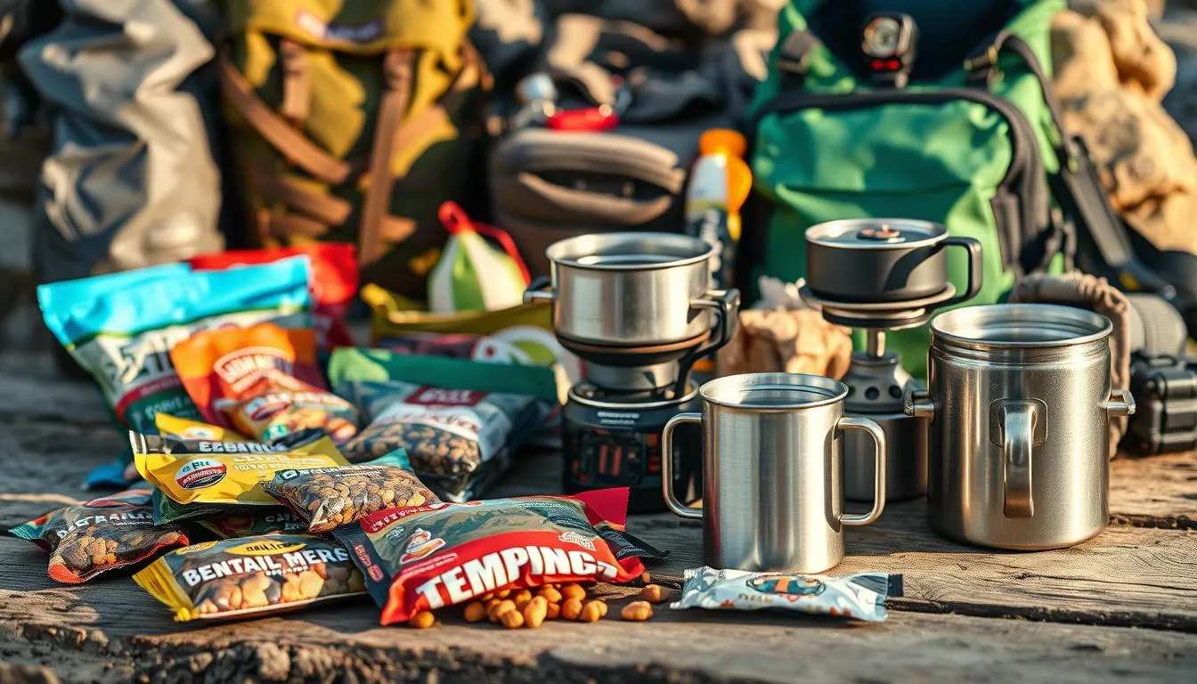Trail nutrition and cooking equipment
