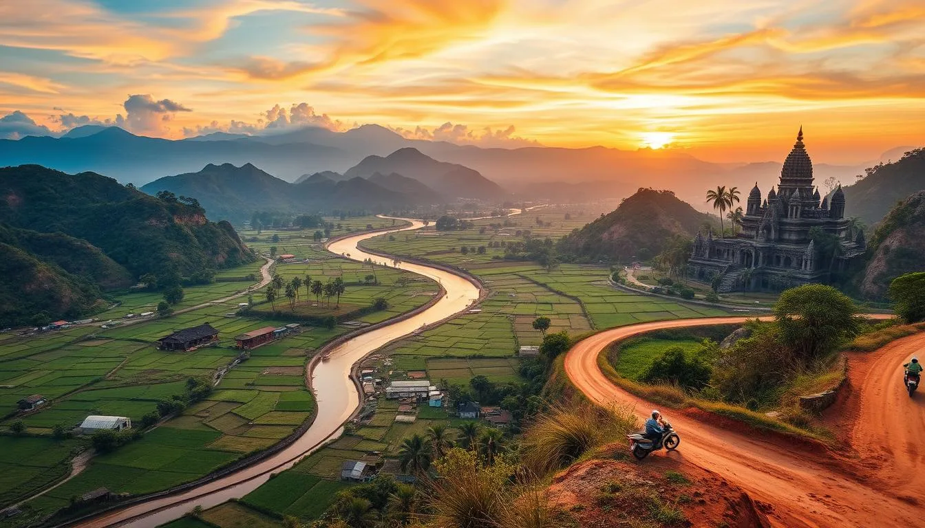 Vietnam to Cambodia adventure travel route
