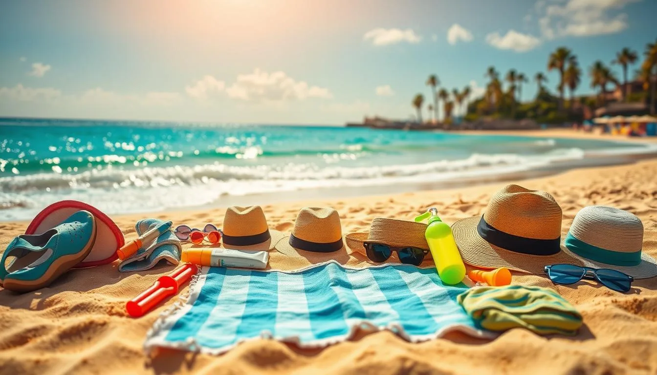 family beach trip checklist