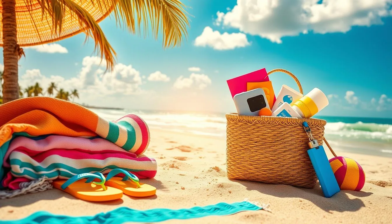 family beach trip packing list