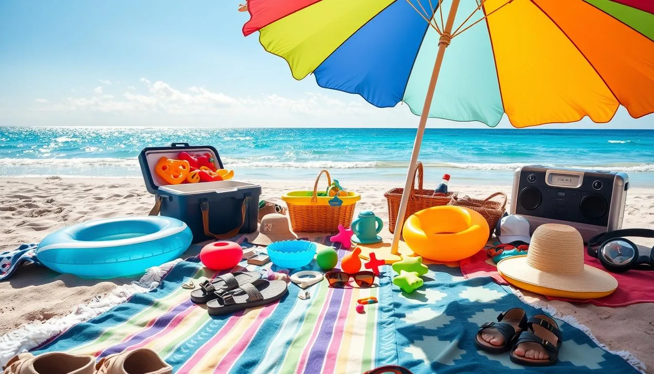 what to pack for a family beach trip